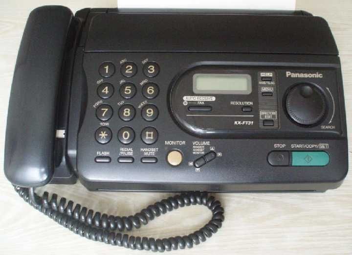 1.- Факс Panasonic KX-FT31.