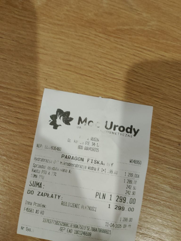 Oczyszczanie wodorowe 6w1