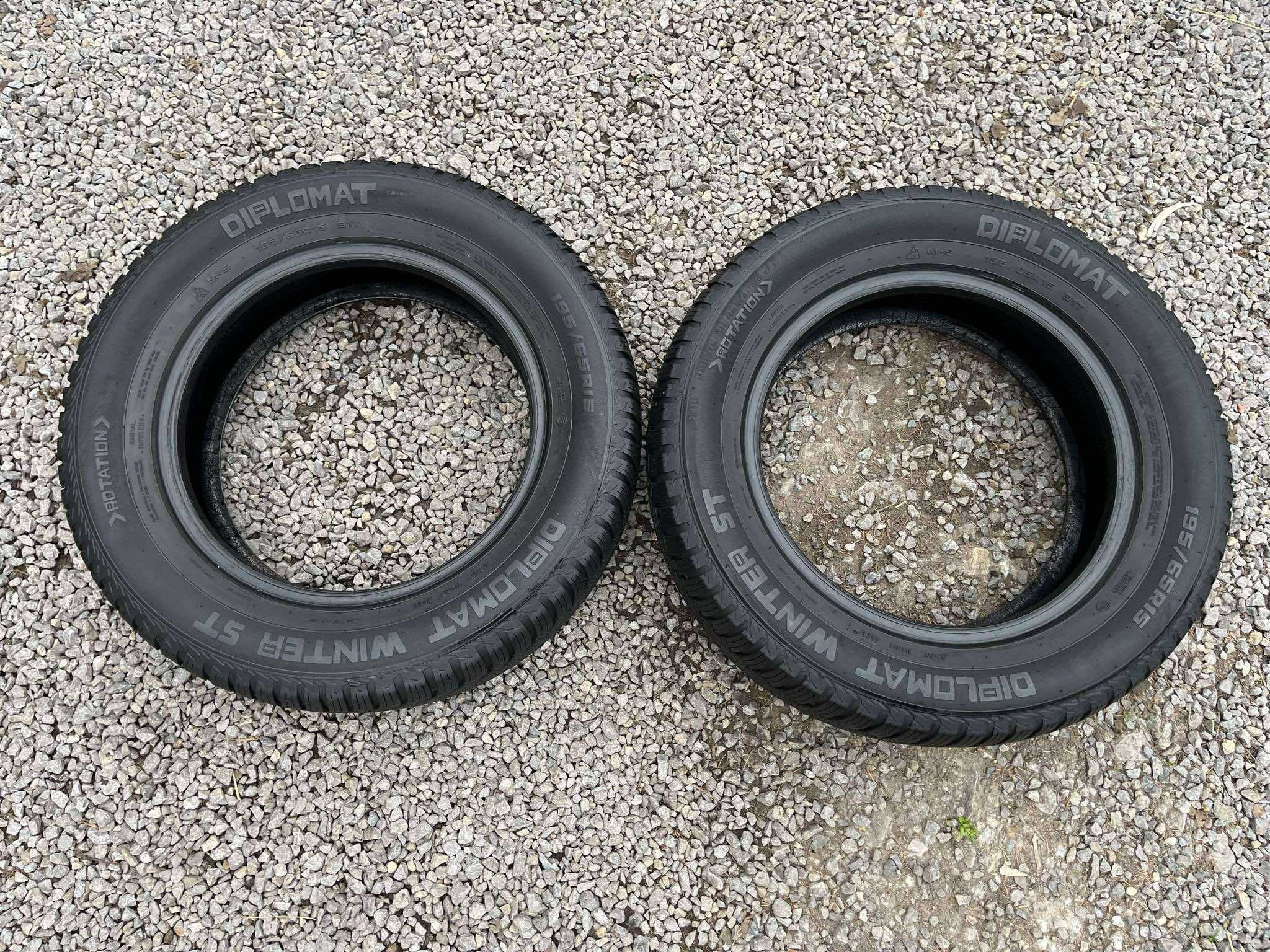 Opony 195/65R15 Diplomat Winter ST Zima 2sztuki 5,69mm bieżnika