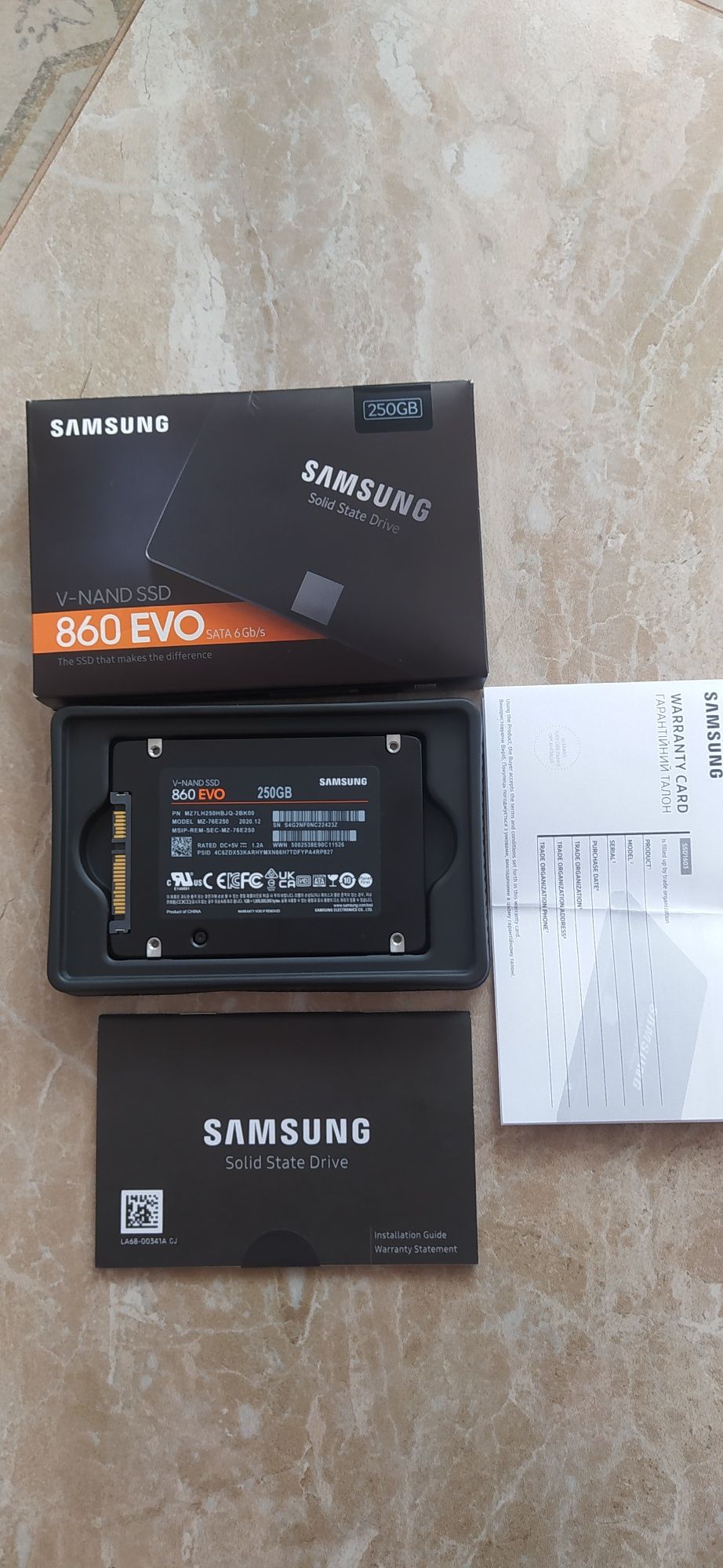 Диск SSD 250GB Samsung