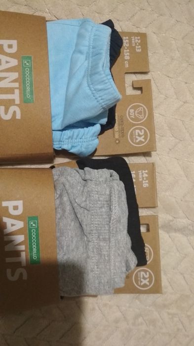 2xdwupak slipek chłopięcych r. 152/158 i 164/170 coccodrillo