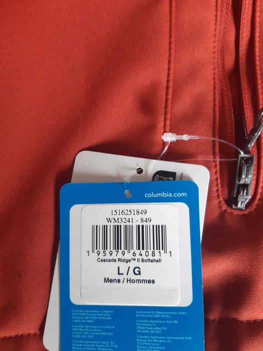 Kurtka Softshell Columbia Cascade Ridge