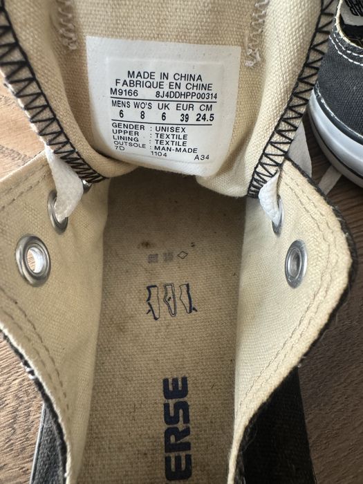 Converse All Star czarne