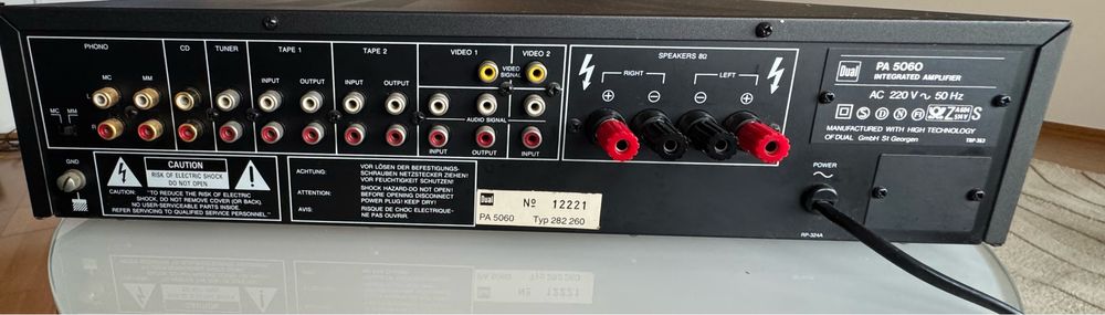Amplificador Integrado Dual PA 560 Audiophile Concept