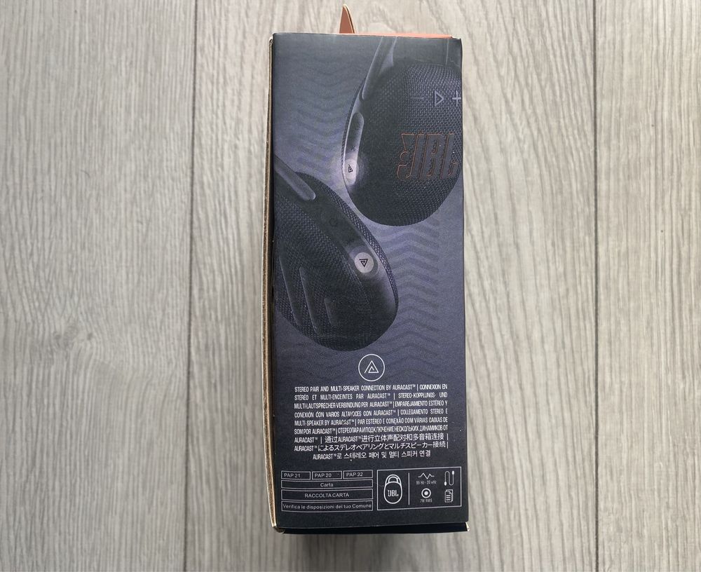 Nowy Oryginalny Przenośny Głośnik Bluetooth JBL Clip 5 Czarny Okazja!!