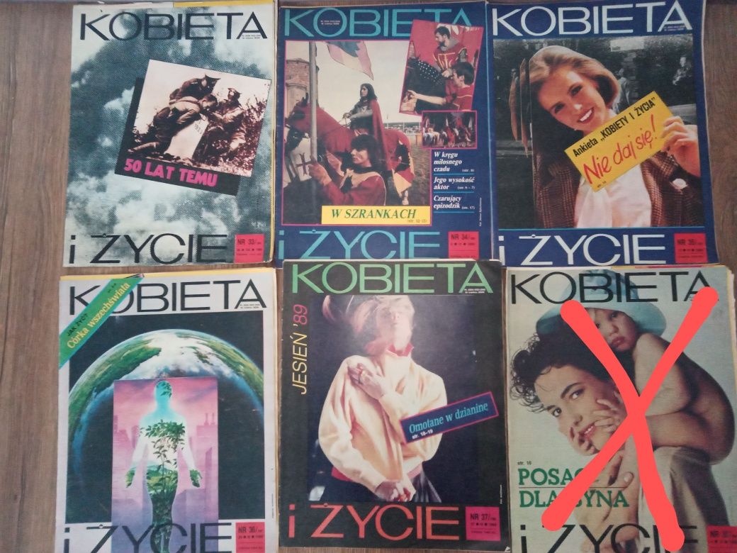 Gazeta Kobieta i życie 1989r.