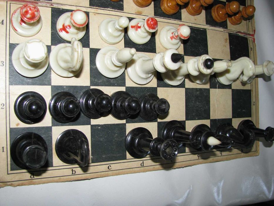 шахматы деревянные и пластик для доукомплектовки