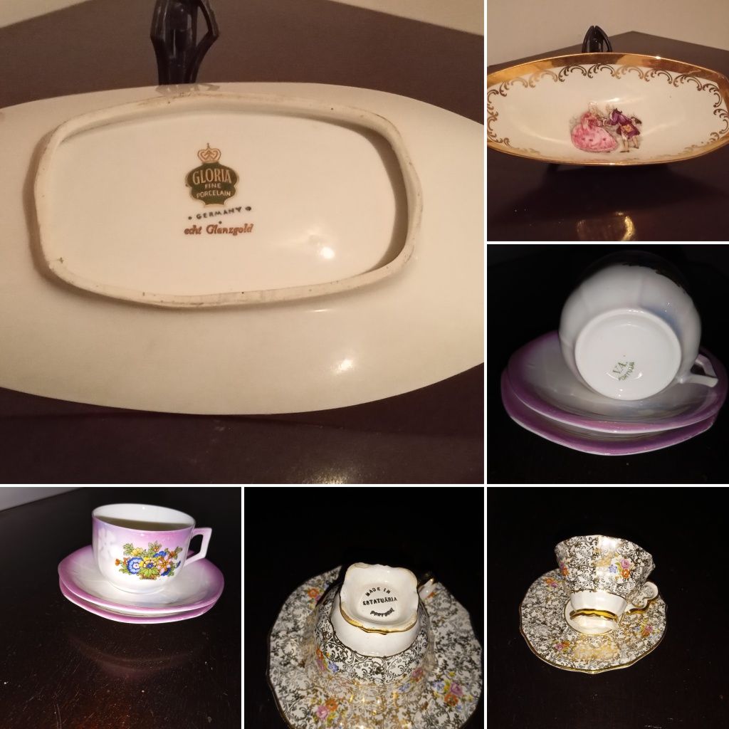 Velharias e antiguidades (decoração pratos jarras)