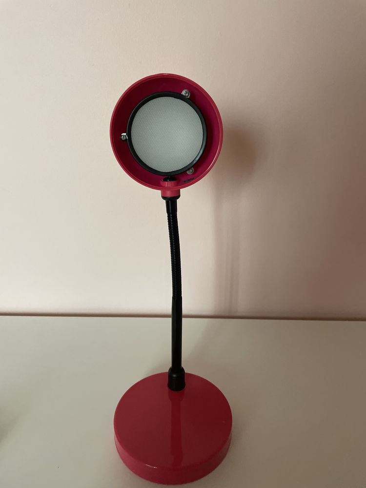 Lampka stojąca do biurka różowa-Kanlux