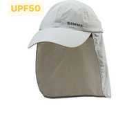 Superlight SunShield Cap - UPF 50+  sterling кепка с защитой шеи симмс