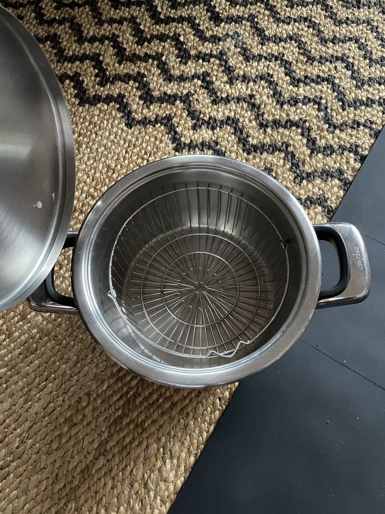 Garnek Zepter z sitkiem 22cm