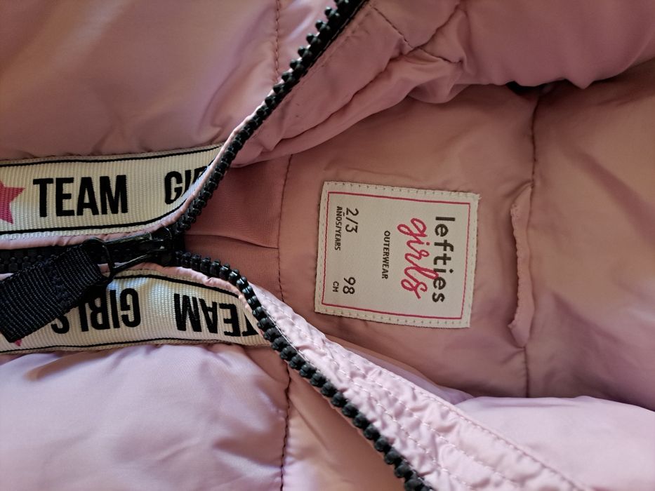 Casaco almofadado menina 2/3A