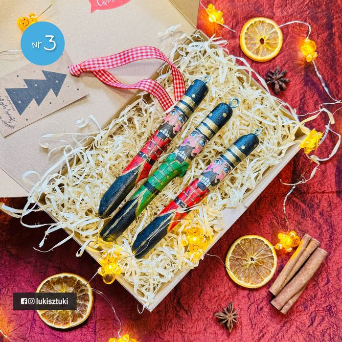 Dziadki Do Orzechów, morskie bombki prosto z plaży [7 szt] LUKI SZTUKI