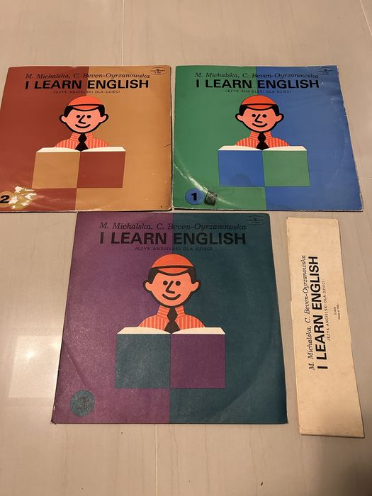 Płyta winylowa I learn english 3 szt