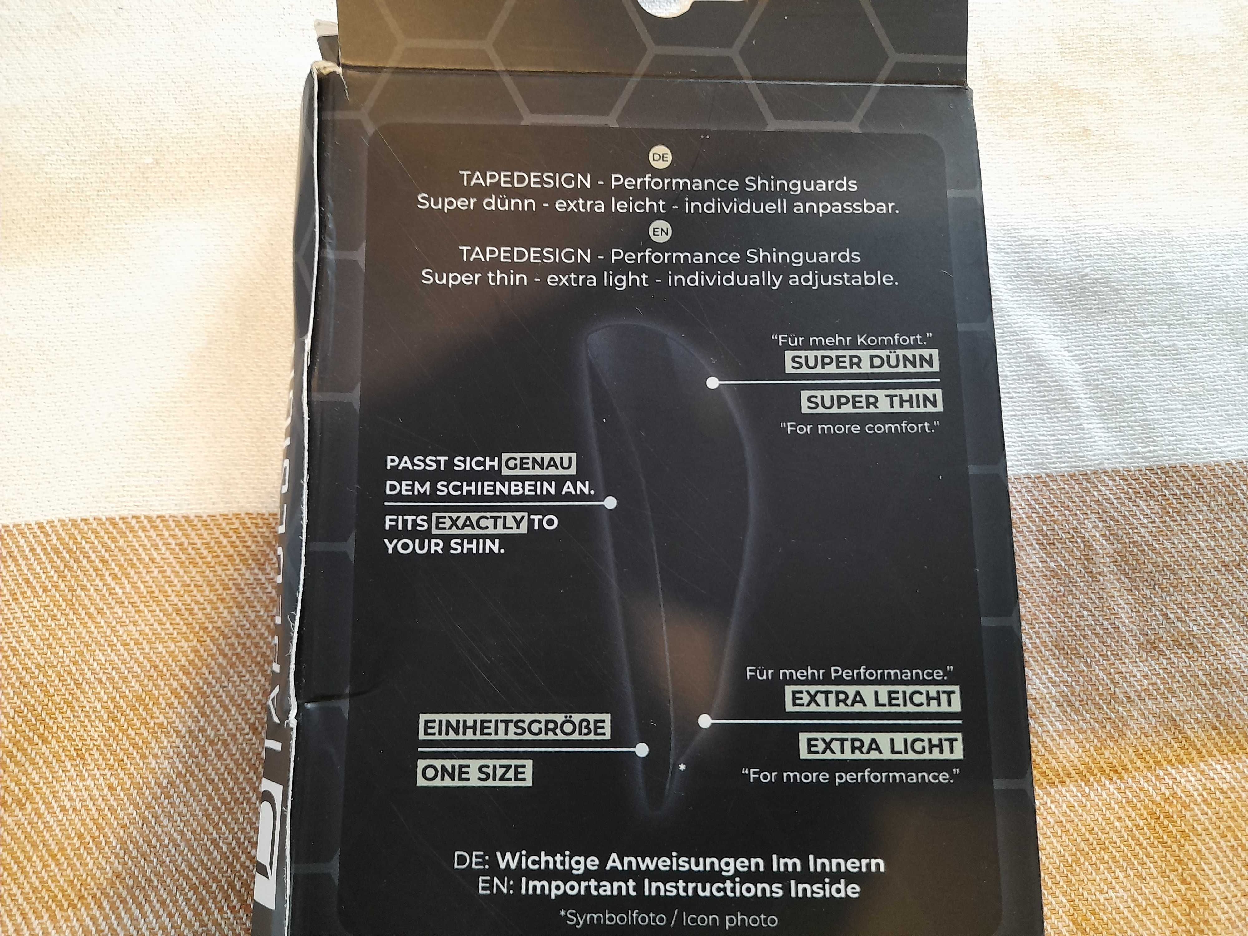 Ochraniacze na goleń Tapedesign SPORT r. uniwersalny wielokolorowy