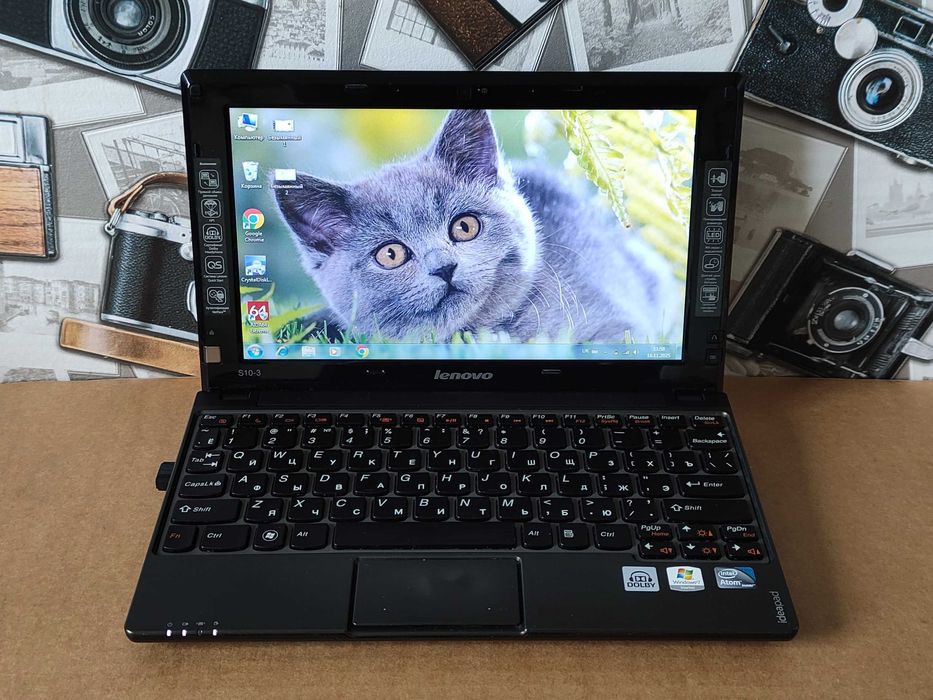 Нетбук Lenovo в гарному стані_Швидкий Intel 1.67 ГГц_2 ГБ DDR3_160 ГБ.