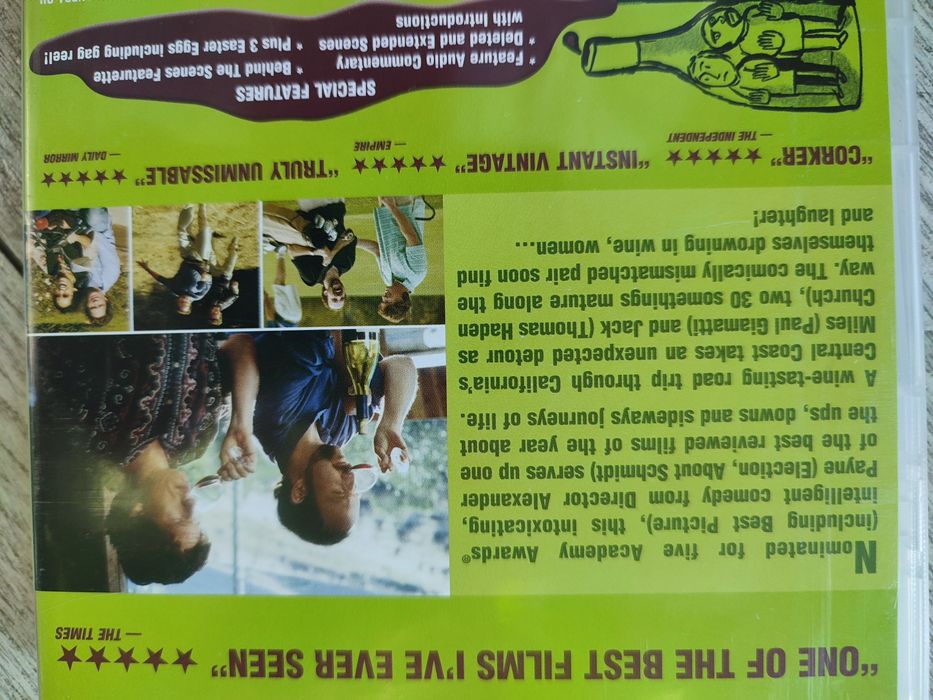 Dvd video sideways