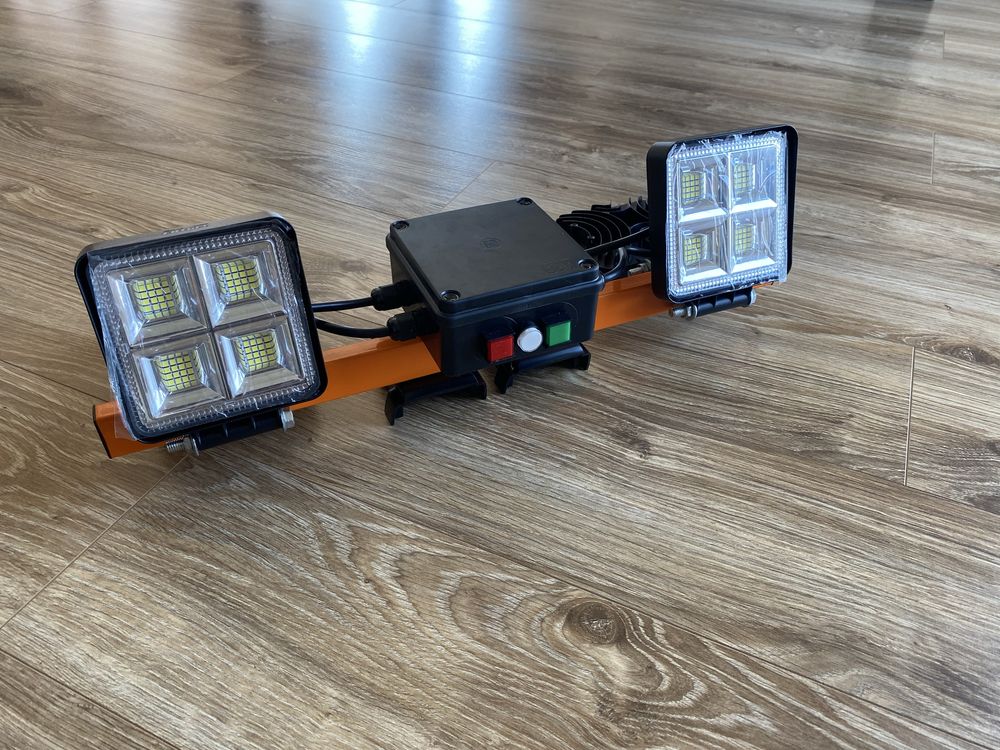 Lampa LED Milwaukee M18 2x akumulator, 28.800 lumen
