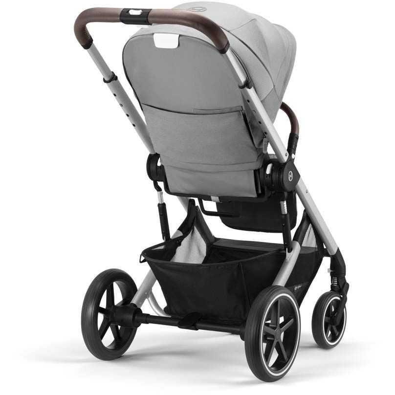 Прогулянкова коляска Cybex Balios S Lux Silver Lava Grey