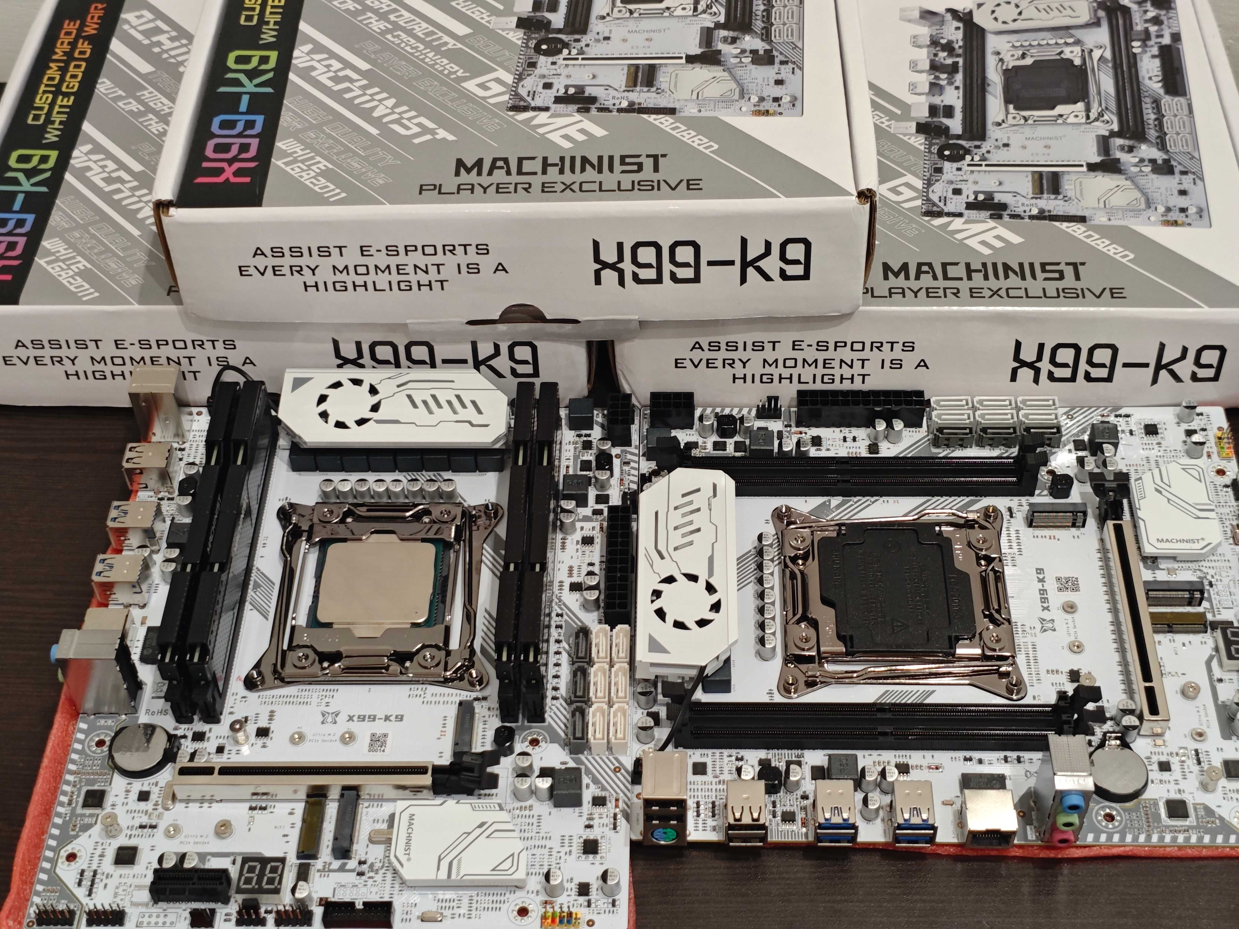 2011v3 Machinist X99 K9 RS9 +2650v3 / 16Gb 32Gb ОЗУ DDR4 / 2680v4 2697