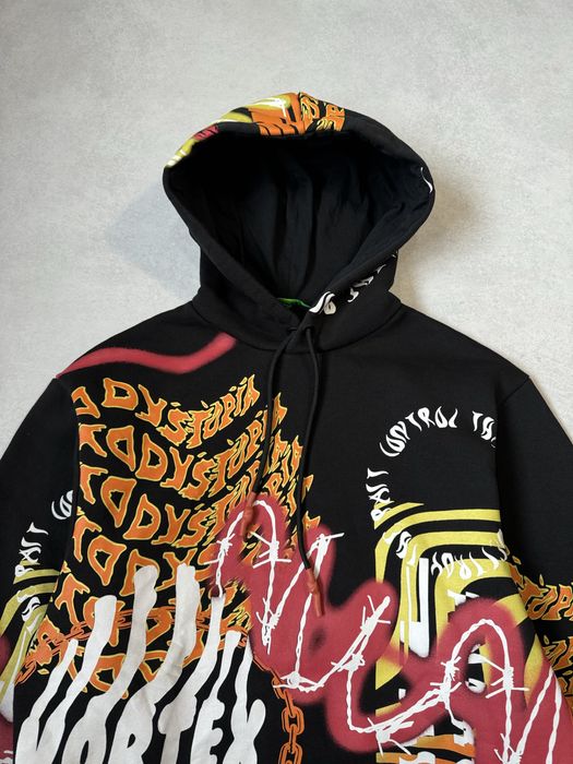 Худи Jaded London женский черный Y2K (оригинал)