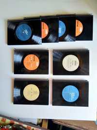 Cadernos com capas de discos de vinil, LP