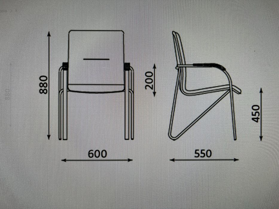 Krzesło biurowe Samba - Nowy Styl