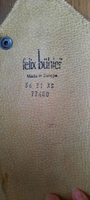 Skórzane sztylpy / czapsy Felix Buhler Modena 36/31