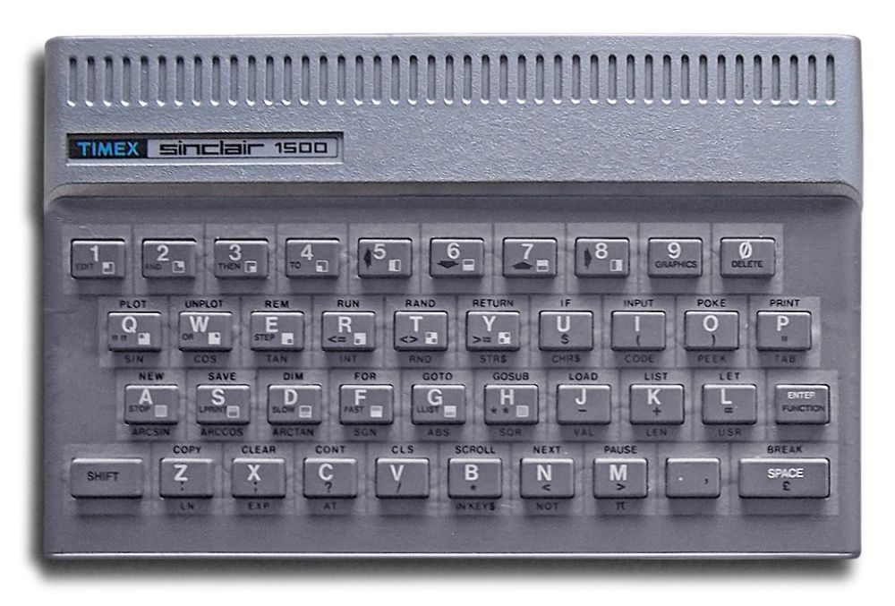 Teclado Timex Sinclair 1500