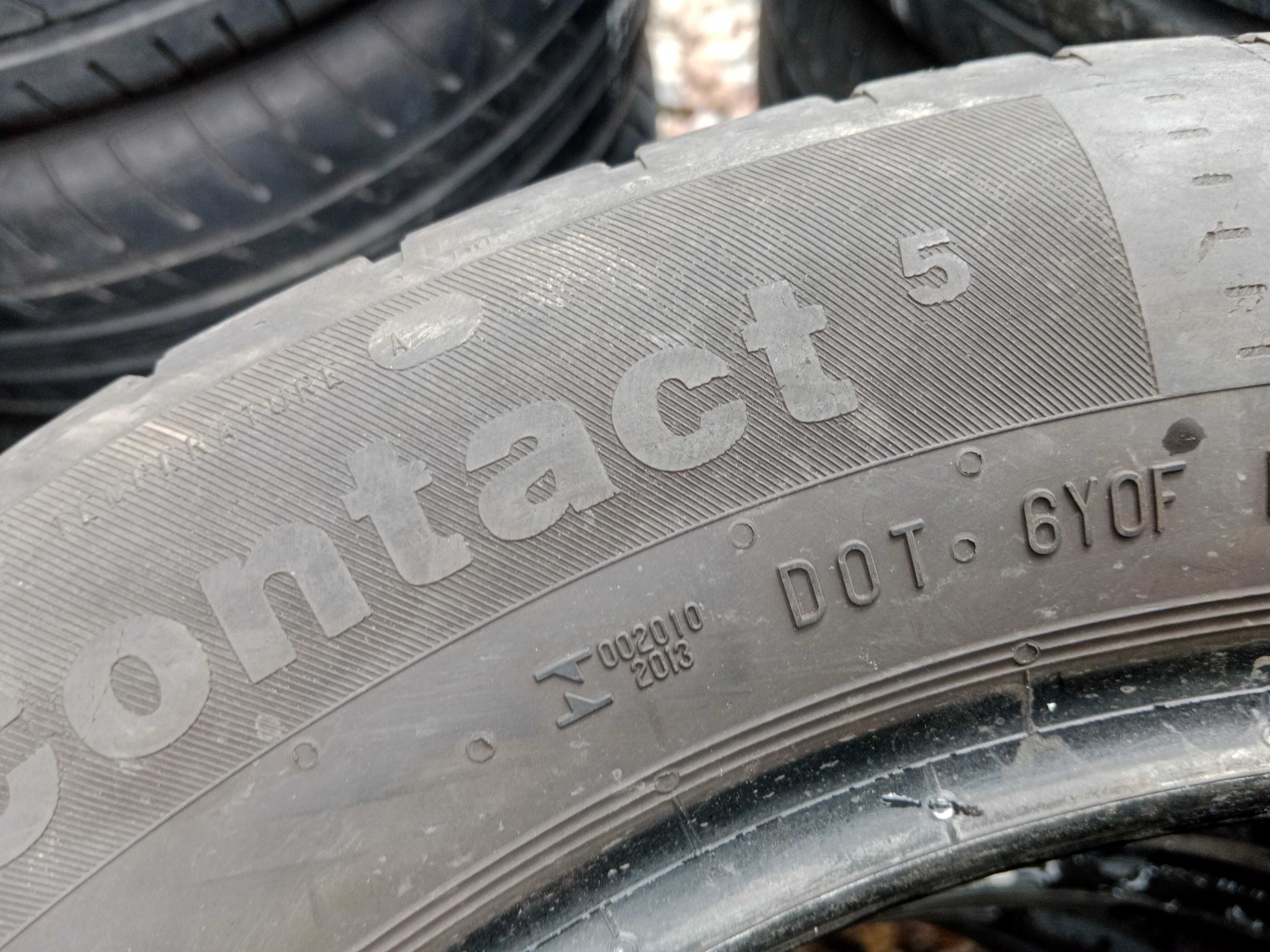 Opona używana letnia 205/55R16 Continental ContiEcoContact 5 1szt.