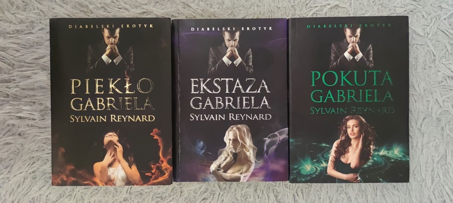 "Piekło Galeria" seria książek Sylvain Reynard   wydanie standardowe