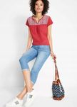bonprix spodnie jegginsy tregginsy jeansy na gumie stretch 42-44