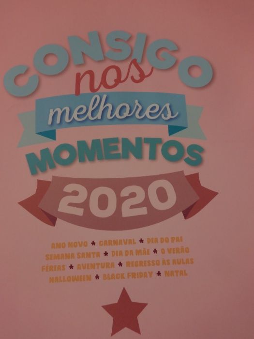 Calendário grande formato 2020