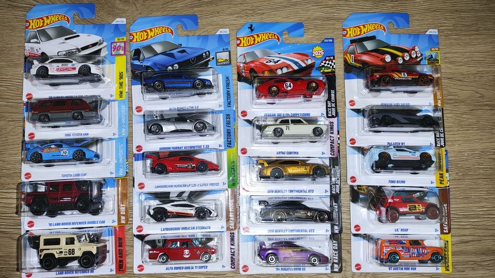 Hot wheels mainlain Ferrari th etc