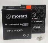 Akumulator motocyklowy Moretti MB12L-BS fb12l-bs żel agm