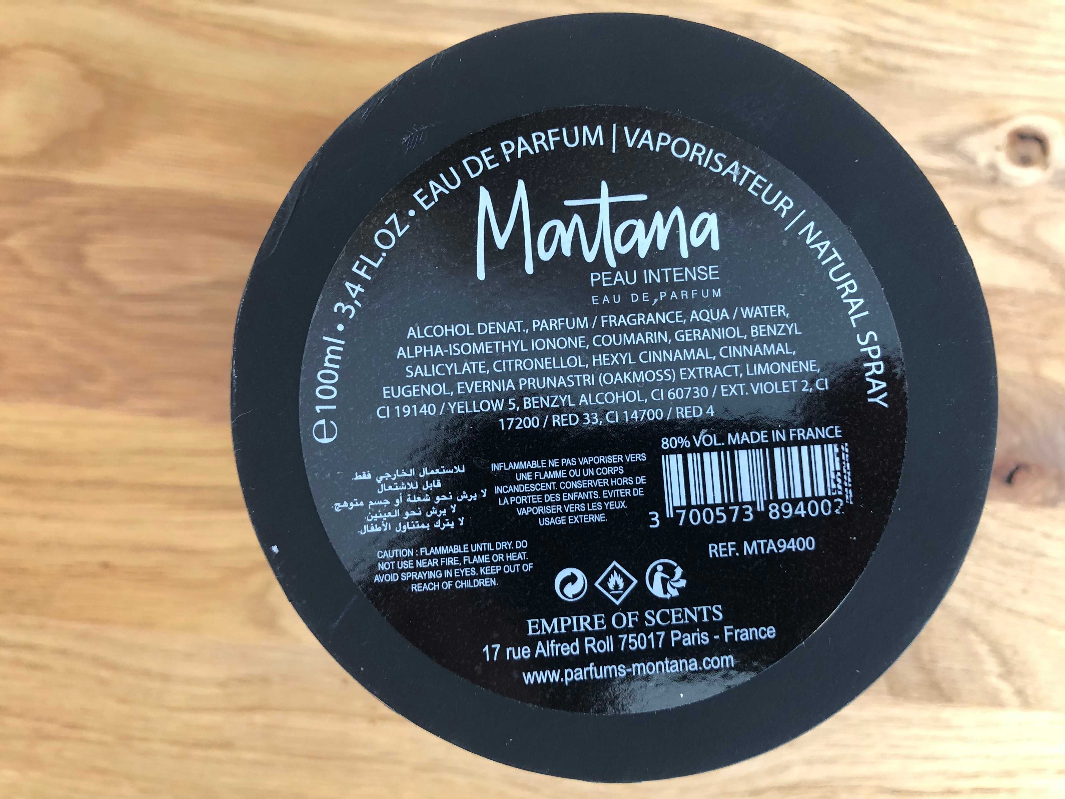 Montana Peau Intense woda perfumowana 100 ml.