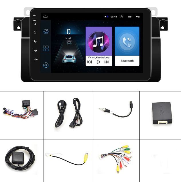 Radio nawigacja ANDROID BMW 3 E46 1998 do 2006 GPS Bluetooth WiFi M3