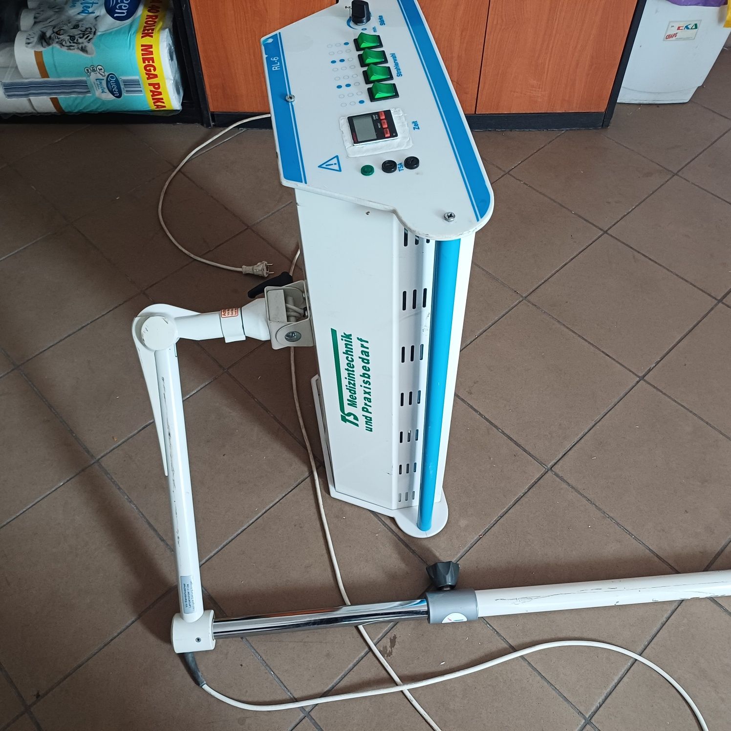 Lampa na podczerwien.. Medizintechnik.