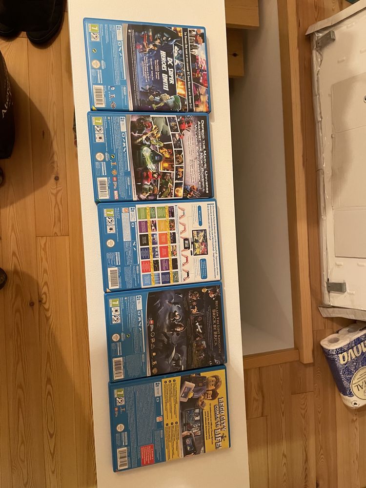 Jogos wii u vendo o conjunto ou à unidade