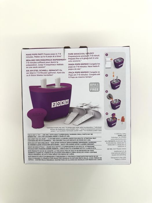 Molde de Gelados Duo Quick Pop Maker