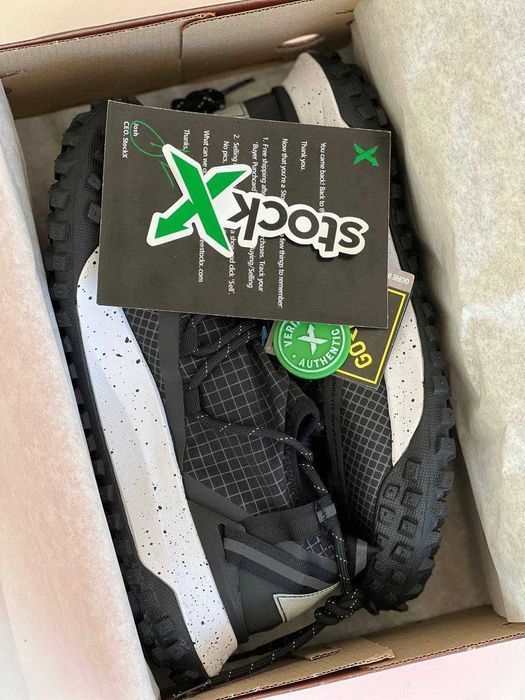 Мужские кроссовки Nike ACG Mountain Fly Low Black&White. 40-45