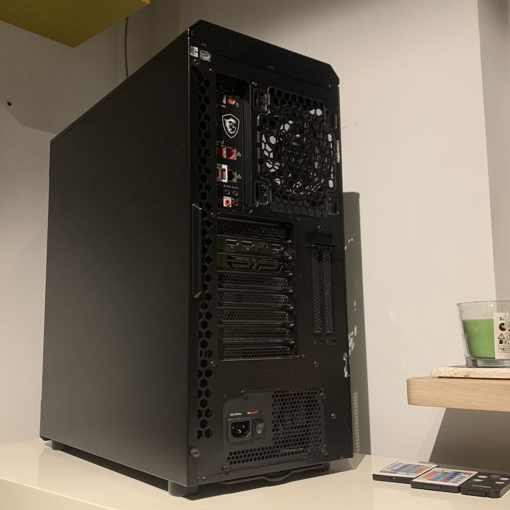 Komputer gamingowy PC - i7 9700K, MSI GTX 1660 TI, SSD 240GB + HDD 4TB