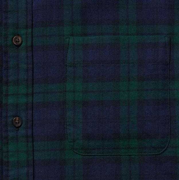 Рубашка мужская фланелевая Uniqlo