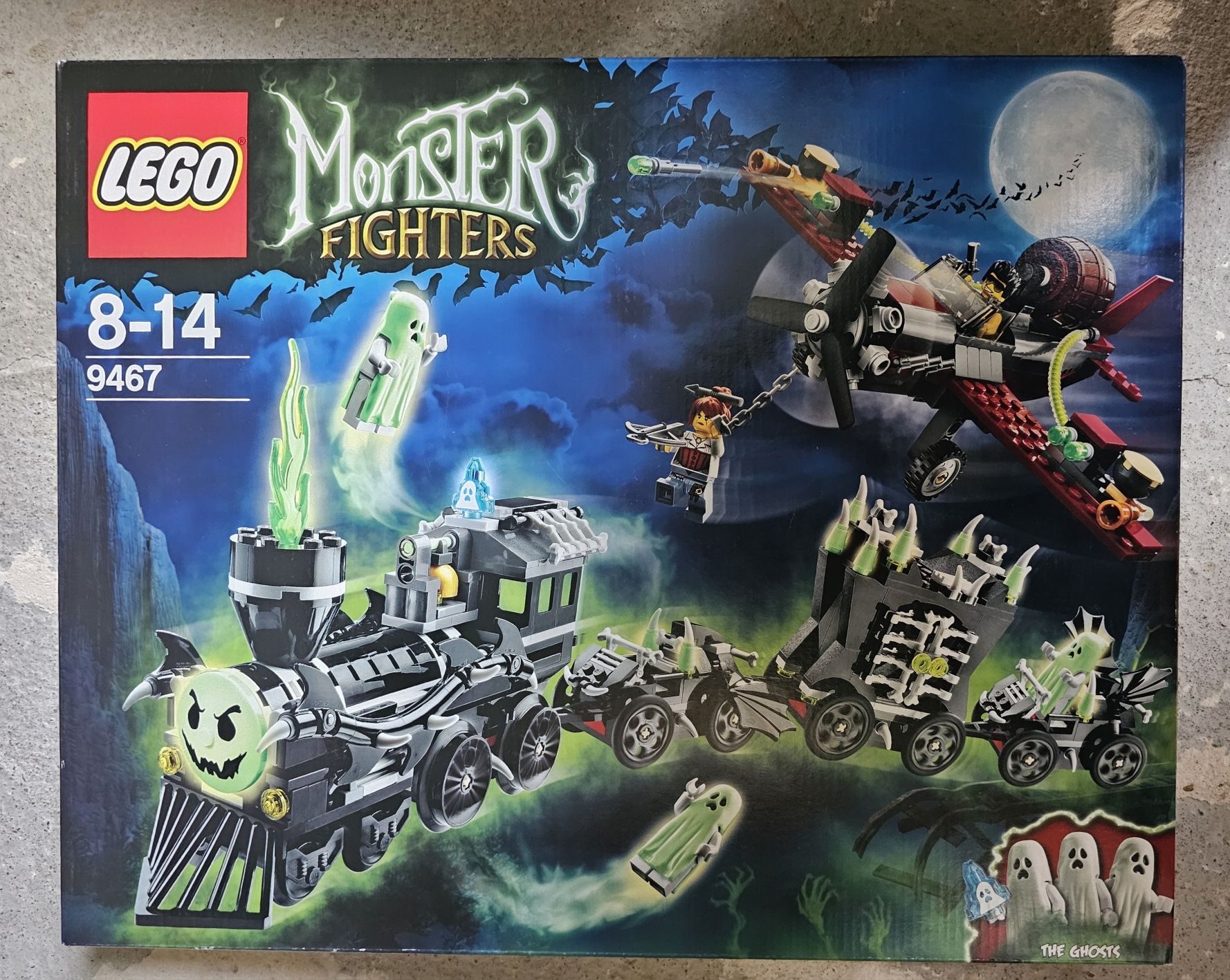 Lego 9467 Moster Fighters Pociąg widmo