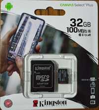 Карта памяти Kingston 32 GB microSD