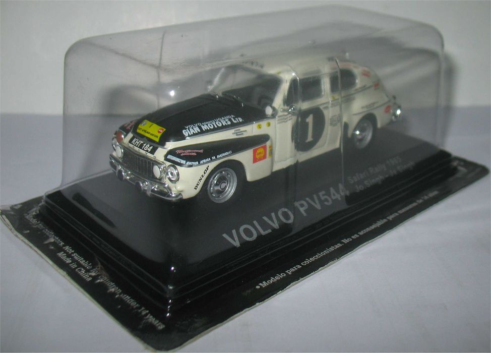 Volvo PV544 - Vencedor Rally East African Safari 1965 - Joginder Singh