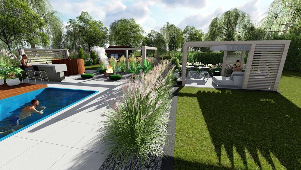 Usługi ogrodnicze-Zakładanie-Projektowanie-Pielęgnacja-Nawadnianie-