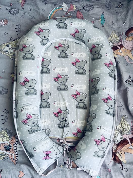 Дитячий кокон + подушка для вагітних