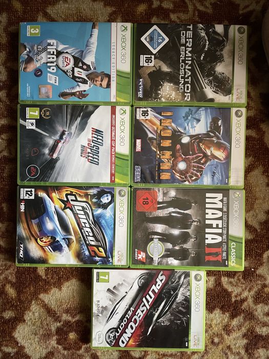 Диски для Xbox 360 ліцензія
