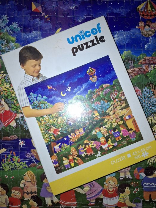 Puzzle UNICEF 5700 Oryginalne, komplet, jak nowe!
